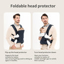 Baby Sling Carrier,4-in-1 Ergonomic Baby Backpack Front Carrier,Newborn to Toddler Wrap Lightweight Adjustable Baby Sling,DarkBlue by TinyTreasures Baby Boutique