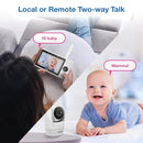 VTech Upgraded Smart WiFi Baby Monitor, 1080p FHD Camera and 5" HD IPS Display, Free App with Motion Video, Sound/Motion Detection and Notifications, Fully Remote Pan-Tilt-Zoom: VM901 by TinyTreasures Baby Boutique