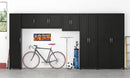 SystemBuild Evolution Kendall 24" Engineered Wood Utility Storage Cabinet Black by CozyNest Decor