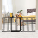HOOEN 30" Tall Extra Wide Baby Gate for Doorways & Stairs - Large Pressure Mounted Dog & Child Safety Gates by TinyTreasures Baby Boutique