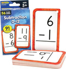 Teacher Created Resources Subtraction 0–12 Flash Cards (EP62034) by TinyTreasures Baby Boutique