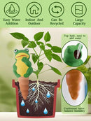 4Pcs Plant Watering Globes, Kalolary Frog Shape Self Watering Spikes Terracotta Drip Water Stakes Irrigation Watering Bulbs for Pot, Indoor, Outdoor, Vacation（Frog B） by GreenHaven Gardens