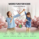 IROO Mini Karaoke Machine for Kids, 2025 TOP Toys Birthday Gifts Ideas for Girls Ages 4, 5, 6, 7, 8, 9, 10, 12+ Years Old, Portable MP3 Player with 2 Wireless Mics for Party by TinyTreasures Baby Boutique