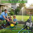 Automatic Watering System Water Timer Easy to Program Three Modes Automatic Sprinkler Rain Delayed Watering Manual Watering Outdoor Use by GreenHaven Gardens