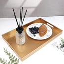 Spsyrine Gold Decorative Serving Tray with Handles, Elegant Plastic Coffee Table Tray for Ottoman, Living Room, Home Decor 15.6" X 10.2" by CozyNest Decor
