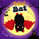 SUNLIN Interactive Halloween Bat Cute Soft Plush Toy Gift for Adults & Kids 3+, Touch & Sound Activated Prank with Sound & Glowing Eyes, Scary Party Supplies Home Decor by TinyTreasures Baby Boutique