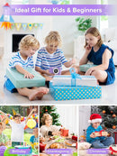 Digital Camera, Kids Camera1080P, Vlog Camera with 64GB Card, 16X Zoom Anti Shake, Card Reader, 44MP Compact Portable Small Point Shoot Digicam Gift for Kid Student Children Teen Girl Boy(Pruple) by TinyTreasures Baby Boutique