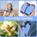 Compact Binoculars for Adults High Powered - OPAITA 20x32 Small Binoculars for Adults Kids with Low Light Vision for Hunting Cruise Ship Travel Concert Hiking Blue by TinyTreasures Baby Boutique