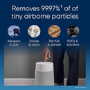 BLUEAIR Air Purifier for Small Room, Bedroom, Home, Cleans 926 sqft in one hour, HEPASilent Air Cleaner for Pets, Allergens, Virus, Dust, Mold, Smoke - Blue Pure 511i Max by TinyTreasures Baby Boutique