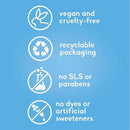 The Humble Co. Sensitive Toothpaste – Natural Spearmint Fluoride Free Toothpaste for Fresh Breath and Helps Remove Plaque, Vegan Cruelty Free Oral Care, Non-Toxic SLS Free Toothpaste (5.5 oz, 2pk) by CozyNest Decor