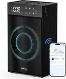 CleanForce Rainbow Cube | World’s First 4-in-1 Space-saving Air Purifier with Bluetooth Speaker, Wireless Charger & Aroma Diffuser | Swiss Tech，over 900ft² Coverage | Ultra-Quiet by TinyTreasures Baby Boutique