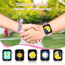 Goodatech Smart Watch for Kids 4-12 Years Boys Girls, 26 Puzzle Games,HD Camera,Video Music Player,Pedometer,Flashlight,Calendar,Alarm Clock,Aluminum Case,Sport Band (Pink) by TinyTreasures Baby Boutique