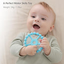 3 Pack Ring Teether Baby Infant Toys, Silicone Teething Ring Toys for Babies 0-6 Months, Seposeve Baby Teethers 6-12 Months 12-24 Months, Easy to Grasp Toy, Teething Relief, Light Purple Green Blue by TinyTreasures Baby Boutique
