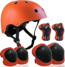Adjustable Helmet for Ages 3-16 Kids Toddler Boys Girls Youth,Protective Gear with Elbow Knee Wrist Pads for Multi-Sports Skateboarding Bike Riding Scooter Inline skatings Longboard Roller Skate by TinyTreasures Baby Boutique