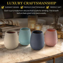Unbreakable Silicone Stemless Wine Glassware | Set of 4 by The Wine Savant
