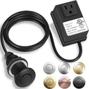 Garbage Disposal Air Switch Kit, UL Certified Professional Garbage Disposal Switch Button Power Module, Sink Top Waste Disposer On/Off Switch by CozyNest Decor