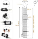 Christmas Decoration Lights, Outdoor Christmas String Lights 320 LED 11.5 Ft Waterfall Tree Lights with Big Star Topper 8 Light Modes for Christmas New Year Holiday Garden Yard Indoor Outdoor Decor by GreenHaven Gardens