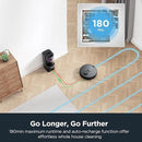 Eureka Robot Vacuum with Bagless Self Emptying Station, 2 in 1 Robotic Vacuum and Mop Combo, 60-Day Capacity, 4000Pa Suction, Auto Lifting Mop, LiDAR Navigation,NER E10s by CozyNest Decor