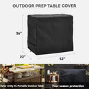 Outdoor Prep Table Cover - Waterproof, Stainless Steel Top Cover for 52 Inch Keter Unity XL Portable Outdoor Table, Compatible with 52 inch Outdoor Utility Cart and Storage Cabinet by GreenHaven Gardens