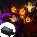 Replacement Yard Inflatable Adapter Power Supply Adaptor - 12V 1.5A 4Pcs- Inflatable Plug Replacement Class 2 Power Supply - for Christmas Tree Light/Thanksgiving Yard Blow Up Decorations by GreenHaven Gardens