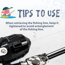 Kids Fishing Pole, Portable Telescopic Kids Fishing Poles for Boys and Girls, Fishing Rod and Reel Combo Kit with Tackle Box, and Fishing Net, Best Fishing Pole for Toddler Youth by TinyTreasures Baby Boutique