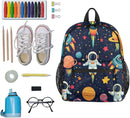 Toddler Backpack for Boys Girls - 12 Inch Astronaut Rocket Kids Backpack Preschool Kindergarten Backpack Lightweight Waterproof Schoolbag Book Bag for School by TinyTreasures Baby Boutique