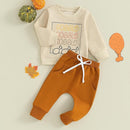 0-4T Toddler Boy Girl Halloween Outfit Fall Clothes Ghost Long Sleeve Sweatshirt Top Pants Baby Halloween Clothes by TinyTreasures Baby Boutique