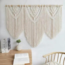 Achart Macrame Wall Hanging Large- Boho Wall Decor- large wall art- Wall Decor Living Room- Macrame Tapestry Boho Decor for Bedroom (Beige-C) by CozyNest Decor