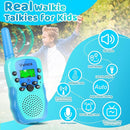 Vvinca Rechargeable Walkie Talkies for Kids 4 Pack, 5-7 Year Old Boy Toys Long Range 22 Channels 2 Way Kids Walkie Talkie with Flashlight for Camping Hiking Indoor Outdoor 3 4 5 6-12 Girl Boy Gift by TinyTreasures Baby Boutique