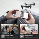 DEERC D20 Mini Drone for Kids with 720P HD FPV Camera Remote Control Toys Gifts for Boys Girls with Altitude Hold, Headless Mode, One Key Start Speed Adjustment, 3D Flips 2 Batteries, Silver by TinyTreasures Baby Boutique