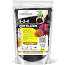 6-3-0 All-Purpose Professional Eco-Friendly Slow-Release Nitrogen Fertilizer with Iron & Calcium,Non-Burning, Enhances Soil Structure,for Indoor&Outdoor Plants,Vegetable Gardens (1 Quart) by GreenHaven Gardens