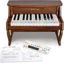 MUSICUBE Piano for Kids 25 Keys Classic Digital Wood Piano Educational Musical Toys for Boys Girls Aged 3+ by TinyTreasures Baby Boutique