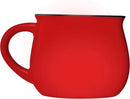 DISCOUNT PROMOS Glazed Campfire Coffee Mugs 12 oz. Set of 10, Bulk Pack - Perfect for Coffee, Tea, Espresso, Hot Cocoa, Other Beverages - Red by CozyNest Decor