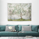 HZOHNAGO Japanese Tapestry Tree Misty Garden Lake Printed Wall Tapestry Ink Painting Wall Hanging for Bedroom Living Room Dorm 40" W x 30" H by CozyNest Decor