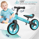 Toddler Balance Bike Toys for 1 to 4 Year Old Girls Boys Adjustable Seat and Handlebar No-Pedal Training Bike Best Gifts for Kids by TinyTreasures Baby Boutique