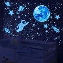 530Pcs Glowing Stars for Ceiling,Glow in The Dark Stars,Space Wall Decals Solar System Galaxy Planets Wall Stickers for Kids, Wall Decor for Girls Kids Bedroom Nursery Birthday Party Favor by CozyNest Decor