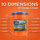 Ultra Fresh 5 Gallon Liquid Laundry Detergent Washing Soap for All Machine Types, 6X Platinum, Up to 640 Loads, Mountain Fresh by CozyNest Decor
