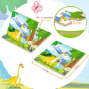 Puzzles for Kids Ages 4-6, 10 Pack of 20 Piece Wooden Jigsaw Puzzles for Toddlers Ages 3-5 Jigsaw Puzzle for Toddler Children Learning Educational Puzzles Toys for Boys and Girls. by TinyTreasures Baby Boutique
