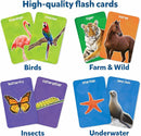 Skillmatics Thick Flash Cards for Toddlers - First 100 Animals, Montessori Toys, Preschool Learning Activities, Learning Aids, Gifts for Kids Ages 1, 2, 3, 4 Years by TinyTreasures Baby Boutique