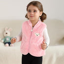 Baby Boys Girls Fleece Vest Zip Up Cute Bear Jackets Fuzzy Fall Winter Warm Clothes Newborn Outwear for Toddler Infant by TinyTreasures Baby Boutique