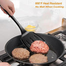 Silicone Cooking Utensils Set, Heat Resistant and large Non Stick Spatulas & Spoons for Kitchen, Ideal BPA Free Kitchen Turners for Frying, Mixing,Serving,Draining,Turning by CozyNest Decor