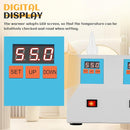 Ultrasound Gel Warmer Digital 2 Bottles Gel Warmer Massage Oil Warmer with 200ml Bottles, Gel Warmer Ultrasound Bottle Warmer for Oil Lotion Cream Gel 68-113℉ 12V by TinyTreasures Baby Boutique