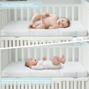 Pack and Play Mattress, 38x26” Foldable Travel Crib Memory Foam Playpen Mattress Pad for Baby & Toddler – Fits Most Playards by TinyTreasures Baby Boutique