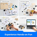 Makeblock Cyberpi Project-Based Coding Kit, Coding for Kids Support Scratch & Python Programming, STEM Projects for Kids Ages 8-12, Robotics Kit Support AI & IoT Technology with Built-in WiFi Module by TinyTreasures Baby Boutique