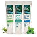 Desert Essence Tea Tree Oil & Neem Toothpaste - Fluoride-Free, Gluten-Free, SLS Free Formula - Vegan, Herbal Toothpaste for Plaque Reduction - Wintergreen Flavor, 6.25 oz by CozyNest Decor