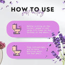 Clean-n-Fresh Toilet Spray for Poop, Lavender 6.8 Fl.Oz, Air Freshener Bathroom Spray, Odor Eliminator| Up to 400+ Uses by CozyNest Decor
