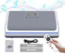 HOTWAVE Vibration Plate Exercise Machine for Lymphatic Drainage, Power Vibrating Plates Platform for Weight Loss - Whole Body Shaker Vibration Plate Machine Home Gym Shaping Fitness Workout by CozyNest Decor