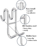 Rust-Resistant Door Mount Shower Hook – Strong Multifunctional Hanging Hook