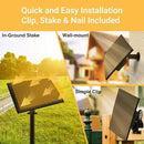 DAYBETTER 100ft Series de Luces solares 50 Bulbs 2700K Warm White Solar String Lights Outdoor Waterproof 5W Solar Panel, 12+ Hours Runtime Luces solares automáticas by GreenHaven Gardens