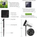 YIQU White Extra-Long 2-Pack Each 72ft 200 LED Solar String Lights Outdoor, Waterproof Green Wire 8 Lighting Modes Solar Christmas Lights for Garden Patio Tree Party Wedding Decorations (Cool White) by GreenHaven Gardens